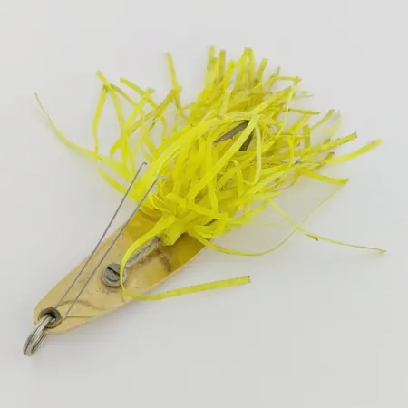 Strike King Timber King Spoon, Gold, 1/2 oz (14 g), Yellow Skirt, #24608