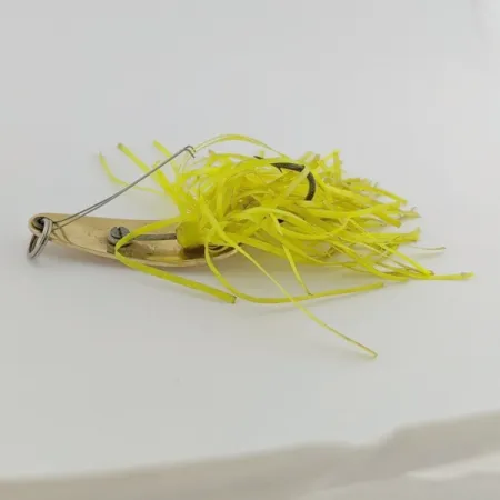 Strike King Timber King Spoon, Gold, 1/2 oz (14 g), Yellow Skirt, #24608