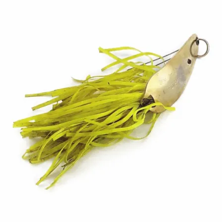 Strike King Timber King Spoon, Gold, 1/2 oz (14 g), Yellow Skirt, #24608