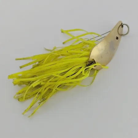 Strike King Timber King Spoon, Gold, 1/2 oz (14 g), Yellow Skirt, #24608