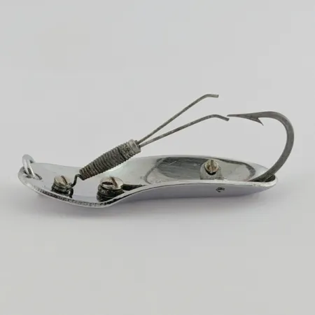 Pflueger Chum 3 Spoon, Nickel, 1/2 oz (14 g), Weed Guard, #24609