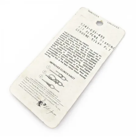 Luhr Jensen Alpena Diamond Spoon, Silver Plate, 1/8 oz (4 g), #24610