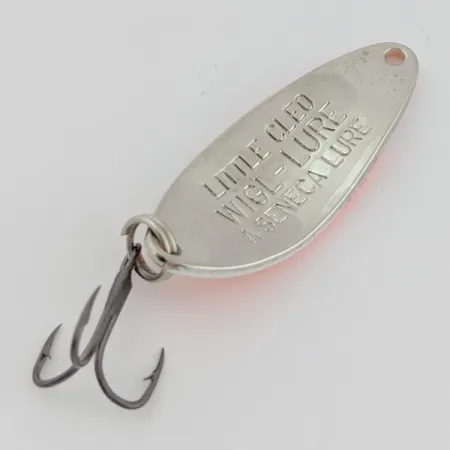 Seneca Little Cleo UV Spoon, Orange/White, 1/4oz (7g), UV, #24612