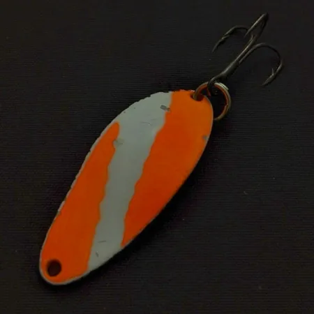 Seneca Little Cleo UV Spoon, Orange/White, 1/4oz (7g), UV, #24612