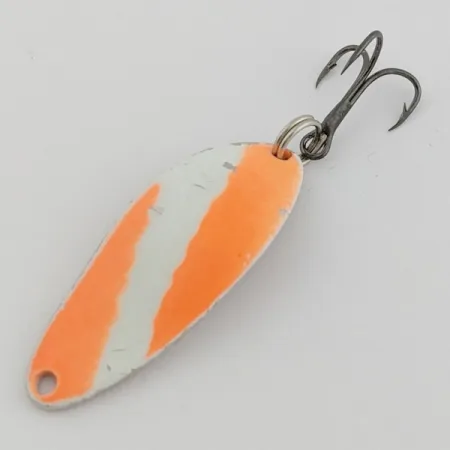 Seneca Little Cleo UV Spoon, Orange/White, 1/4oz (7g), UV, #24612