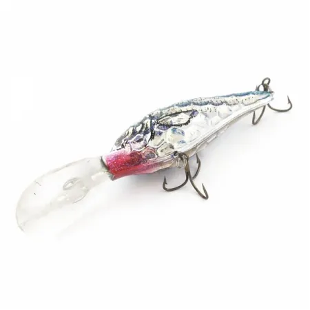 Renosky Deep Dive Honeycomb Rattl Shad, Silver/Blue, 2/5 oz, #24614