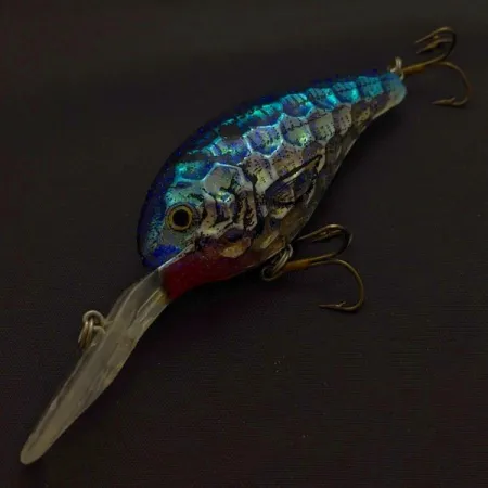 Renosky Deep Dive Honeycomb Rattl Shad, Silver/Blue, 2/5 oz, #24614