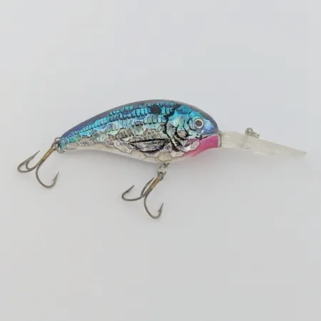 Renosky Deep Dive Honeycomb Rattl Shad, Silver/Blue, 2/5 oz, #24614