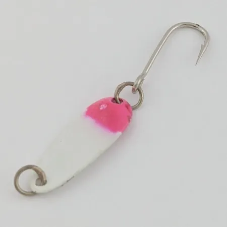 Dick Nite Wee Spoon, Nickel/Red, 1/32 oz (0.7 g), Single Hook, #24616