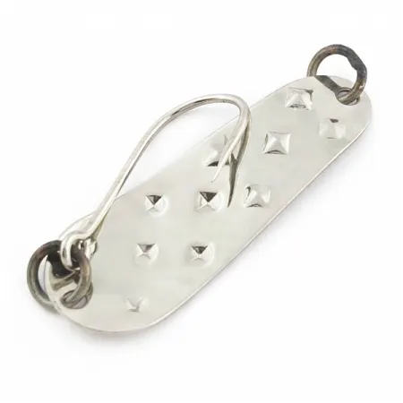 Luhr Jensen Alpena Diamond Spoon, Nickel/Blue, 1/8oz (4g), #24617