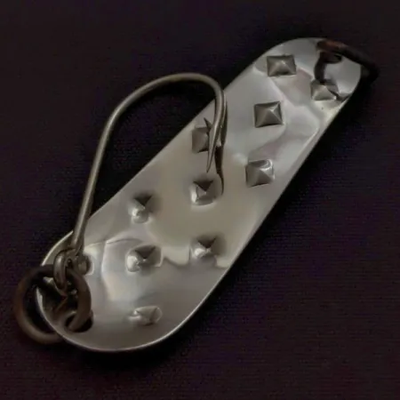 Luhr Jensen Alpena Diamond Spoon, Nickel/Blue, 1/8oz (4g), #24617