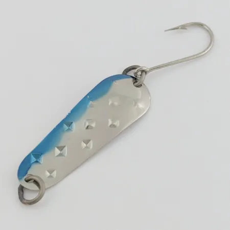 Luhr Jensen Alpena Diamond Spoon, Nickel/Blue, 1/8oz (4g), #24617