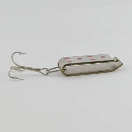 Jake's Lures Lil Jake Spoon, Nickel/Red, 1/3 oz (9 g), Folded, #24620