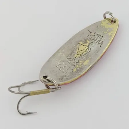 Vintage Seneca Little Cleo, Pink Nickel, 1/2 oz (14 g), Hula Girl, #24623