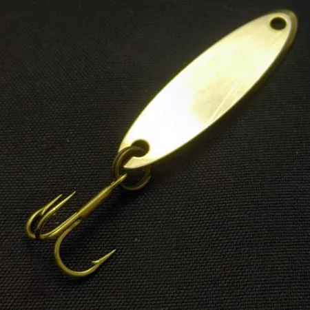 Acme Kastmaster Spoon, Gold, 1/8 oz (3.5 g), Brass Wedge, #24640