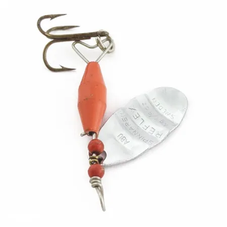 Abu Garcia Spinnaren Reflex, Nickel/Red, 1/8 oz (4 g), #24643
