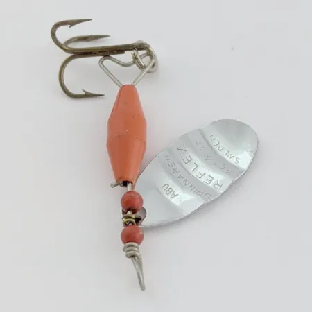 Abu Garcia Spinnaren Reflex, Nickel/Red, 1/8 oz (4 g), #24643