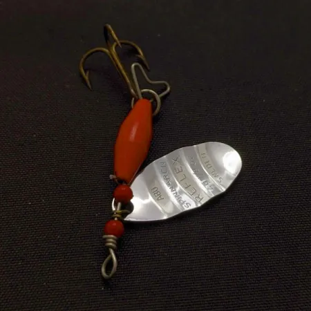 Abu Garcia Spinnaren Reflex, Nickel/Red, 1/8 oz (4 g), #24643