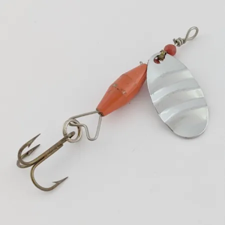 Abu Garcia Spinnaren Reflex, Nickel/Red, 1/8 oz (4 g), #24643