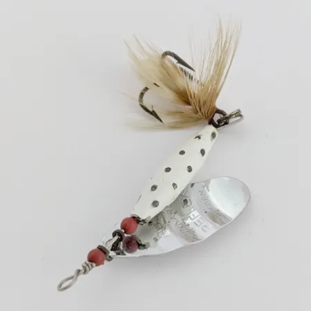 Abu Garcia Spinnaren Reflex, White, 1/4 oz (7 g), Feather, #24644