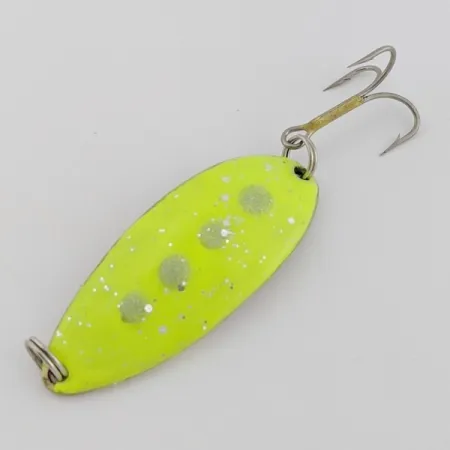 Vintage Seneca Little Cleo Spoon, Yellow/Nickel, 1/2 oz (14 g), #24647