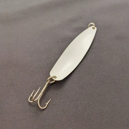 Hicks Tackle Glow Spoon, Glow, 1/3 oz (10 g), Glow-in-Dark, #24649