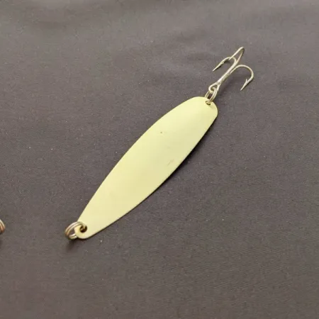 Hicks Tackle Glow Spoon, Glow, 1/3 oz (10 g), Glow-in-Dark, #24649