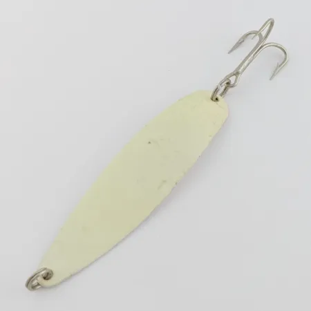 Hicks Tackle Glow Spoon, Glow, 1/3 oz (10 g), Glow-in-Dark, #24649