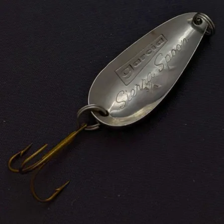 Vintage Abu Garcia Sierra Spoon, Silver, 3/8 oz (11 g), Ridged, #24652