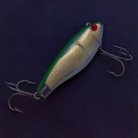 L&S Mirrolure 42M-22D, Gold Green, 3/4 oz (21 g), Foil Body, #24671
