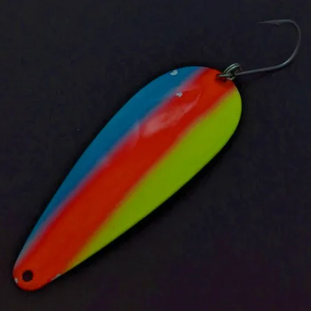 Cabela's Casting Spoon, Tricolor, 2/5 oz (12g), Single Hook, #24679