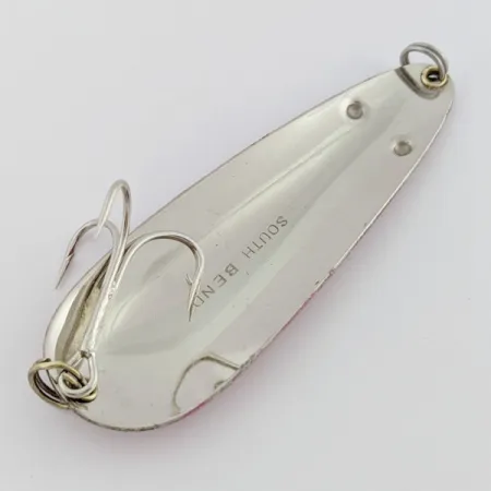 South Bend Spoon 581, Pink/Chrome, 3/4oz (21g), Eyelets, #24686