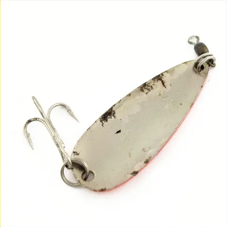 Dura-Pak Spoon, Nickel/Red/White, 3/16 oz (6 g), Stripe, #24706