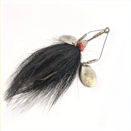 Jamison Shannon Twin Spinner, Nickel, 1/2 oz (14 g), Bucktail, #24708