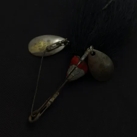 Jamison Shannon Twin Spinner, Nickel, 1/2 oz (14 g), Bucktail, #24708