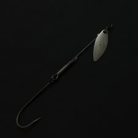 Marathon Spinner Lure, Nickel, 3/64 oz (1.5 g), Willow Blade, #24710