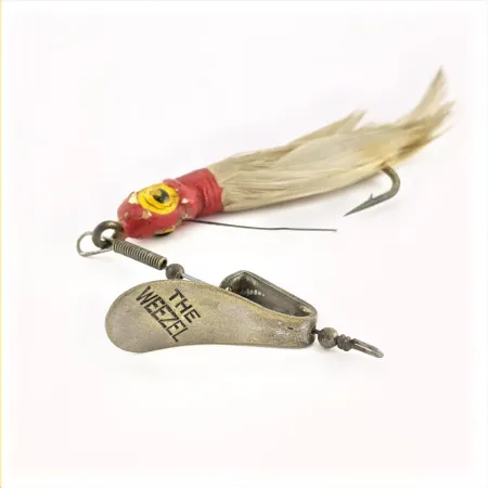Weezel Baby Feather Minnow, Nickel, 2/3 oz (18 g), #24711