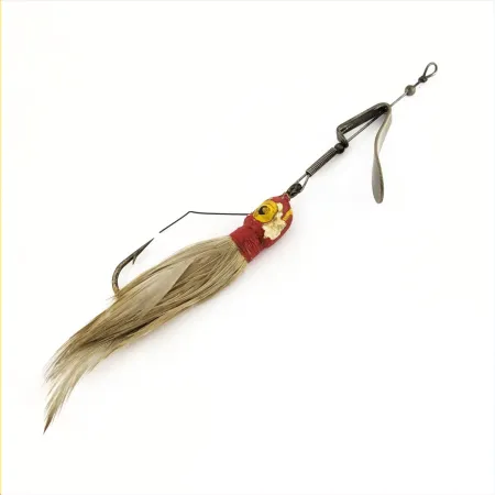 Weezel Baby Feather Minnow, Nickel, 2/3 oz (18 g), #24711