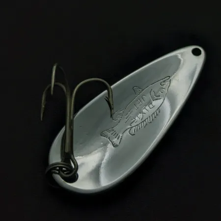 Dayton Dixie Jet Spoon, Nickel, 2/3 oz (18 g), Fish Stamp, #24714
