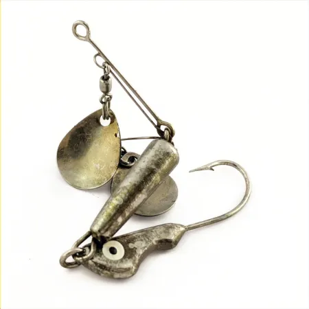 Erie Dearie Twin Spoon, Nickel, 1/2 oz (14 g), Twin Blades, #24715