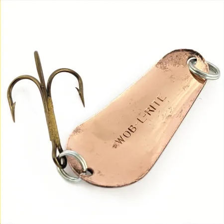 Acme Wob-L-Rite Spoon, Nickel/Copper, 1/8 oz (4 g), Stamped, #24723