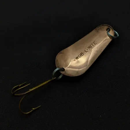 Acme Wob-L-Rite Spoon, Nickel/Copper, 1/8 oz (4 g), Stamped, #24723