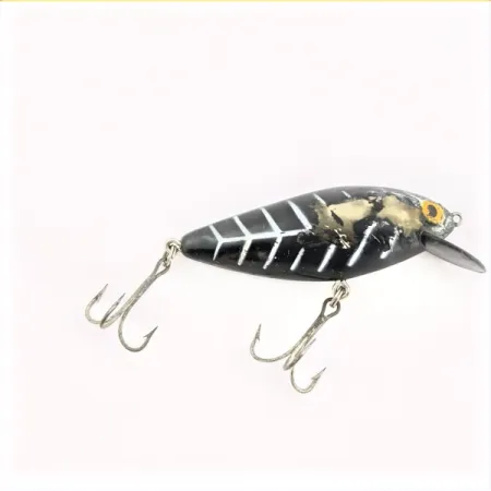 Bomber Speed Shad Lure, Black Bone, 2/5 oz (12g), Molded Lip, #24745