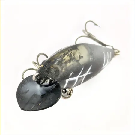Bomber Speed Shad Lure, Black Bone, 2/5 oz (12g), Molded Lip, #24745