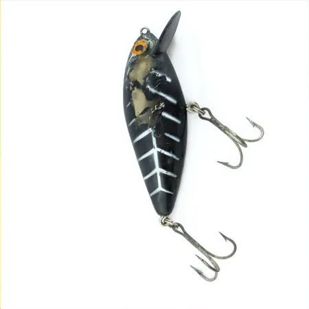 Bomber Speed Shad Lure, Black Bone, 2/5 oz (12g), Molded Lip, #24745