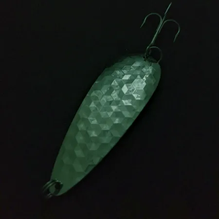 Moonshine Lures Spoon, Silver, 2/3oz (18g), Honeycomb, #24748