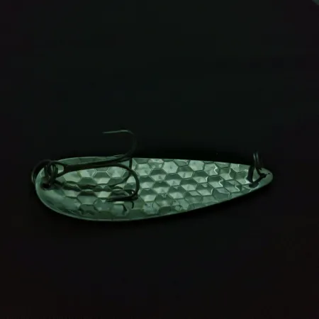Moonshine Lures Spoon, Silver, 2/3oz (18g), Honeycomb, #24748