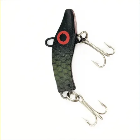Vintage Mann's Little George Lure, Red/Black, 1/3 oz (10 g), #24751