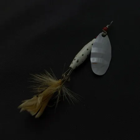 Abu Garcia Spinnaren Reflex, Nickel/White, 1/4 oz (7 g), #24755