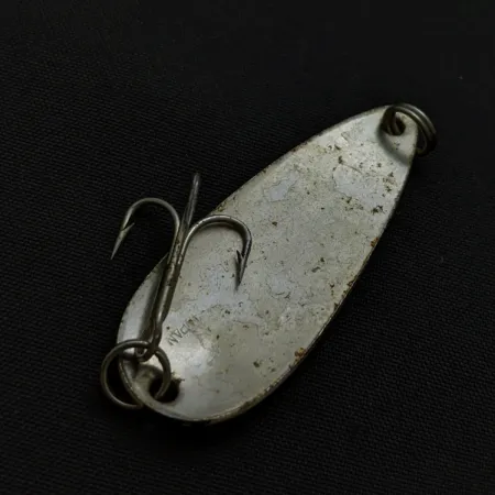 Dura-Pak Spoon, Red/White, 3/16 oz (4.5 g), Nickel Back, #24760